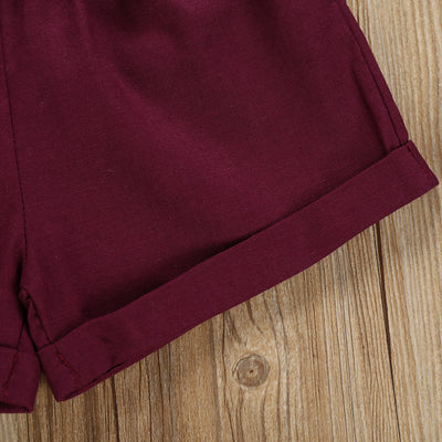 Shorts de Colores Sólidos para Niños - Image 6
