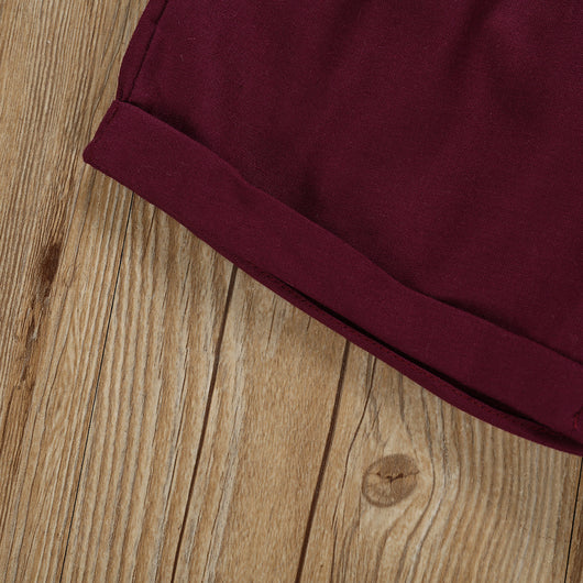 Shorts de Colores Sólidos para Niños - Image 7