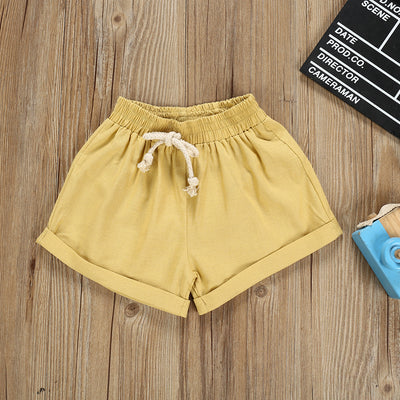 Shorts de Colores Sólidos para Niños - Image 15