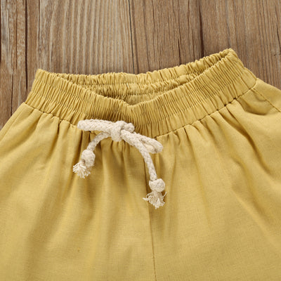Shorts de Colores Sólidos para Niños - Image 16