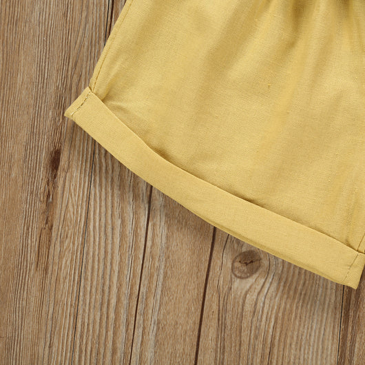 Shorts de Colores Sólidos para Niños - Image 17