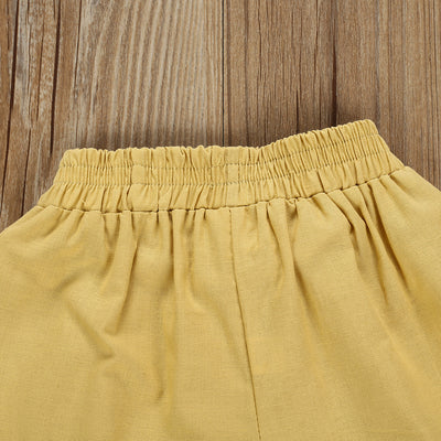 Shorts de Colores Sólidos para Niños - Image 19