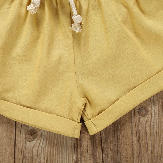 Shorts de Colores Sólidos para Niños - Image 21