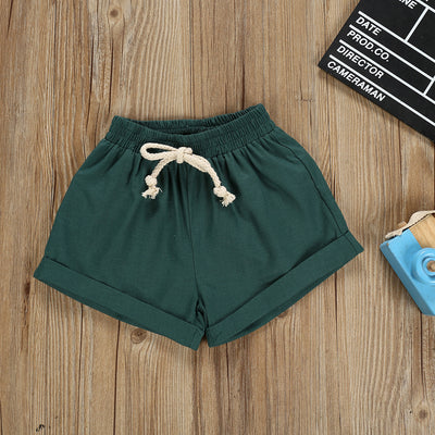Shorts de Colores Sólidos para Niños - Image 22