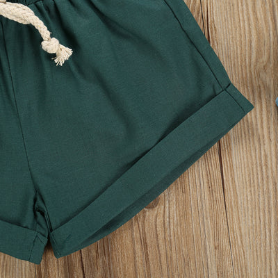 Shorts de Colores Sólidos para Niños - Image 24