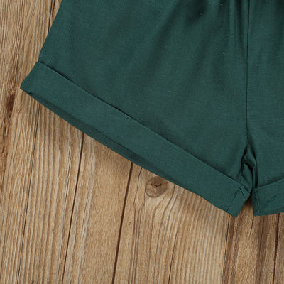 Shorts de Colores Sólidos para Niños - Image 25