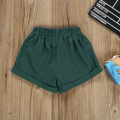 Shorts de Colores Sólidos para Niños - Image 26
