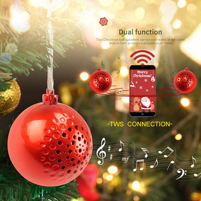 Parlante Bluetooth Bass Navideño para Computadora - Image 5