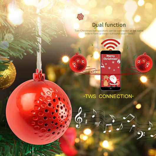 Parlante Bluetooth Bass Navideño para Computadora - Image 5
