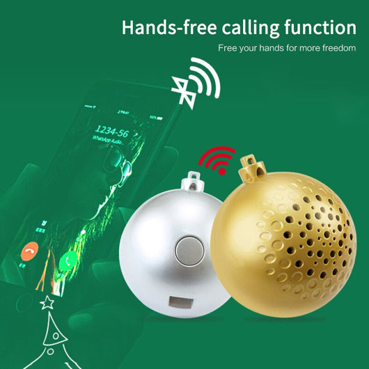 Parlante Bluetooth Bass Navideño para Computadora - Image 6