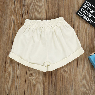 Shorts de Colores Sólidos para Niños - Image 32