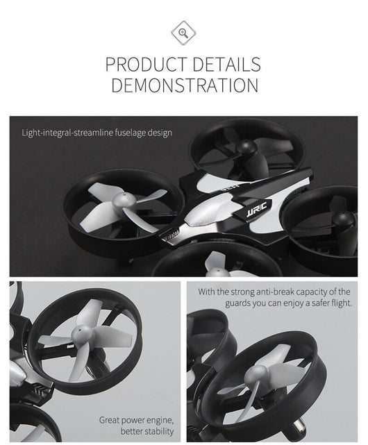 Dron Mini con Anillo Protector y Control Remoto para Niños - Image 26