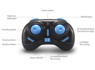 Dron Mini con Anillo Protector y Control Remoto para Niños - Image 28
