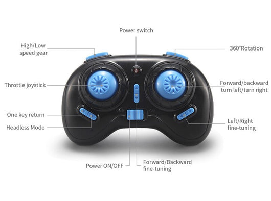 Dron Mini con Anillo Protector y Control Remoto para Niños - Image 28