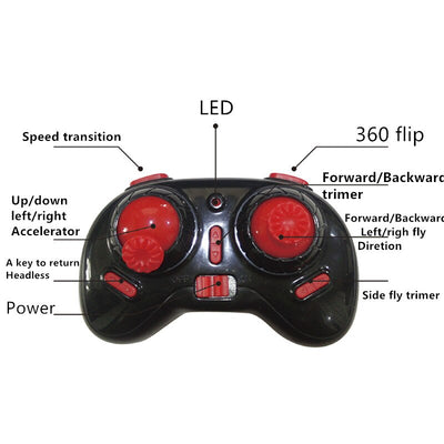 Dron Mini con Anillo Protector y Control Remoto para Niños - Image 36