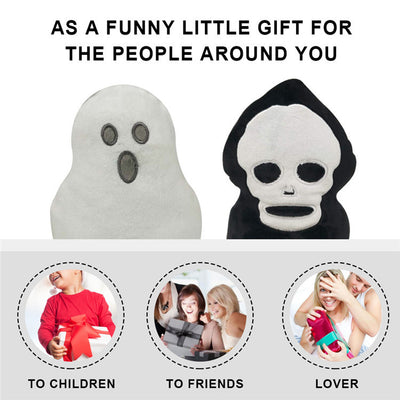 Peluche Reversible Fantasma Halloween - Juguete Interactivo de Doble Cara - Image 10