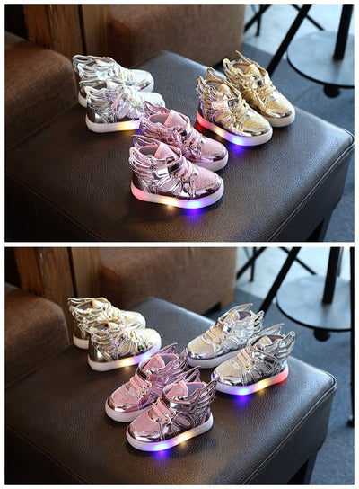 Zapatos Deportivos con Alas Luminosas para Niños - Image 3