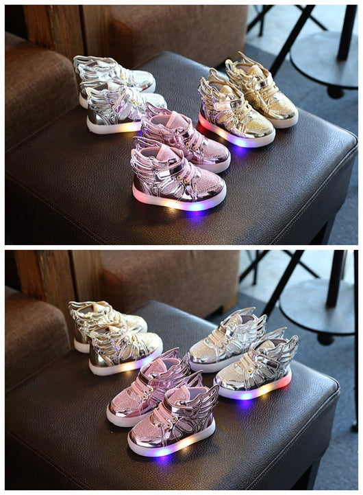 Zapatos Deportivos con Alas Luminosas para Niños - Image 3