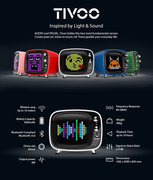 Parlante Bluetooth Inteligente 2 en 1 con Reloj Despertador - Image 17
