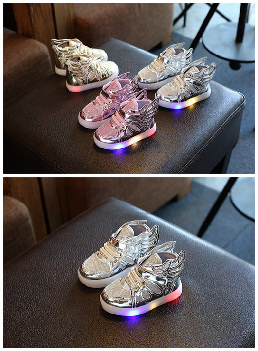 Zapatos Deportivos con Alas Luminosas para Niños - Image 4