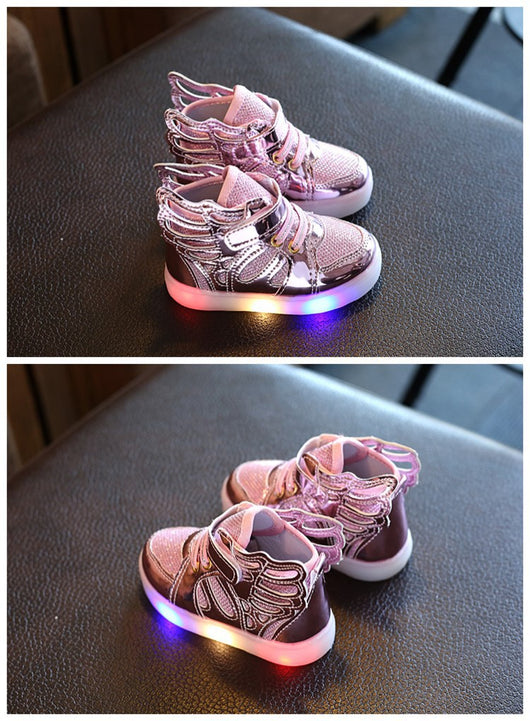 Zapatos Deportivos con Alas Luminosas para Niños - Image 8