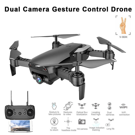 Dron Profesional Dual Cámara 4 Ejes Plegable con Control Remoto - Image 6