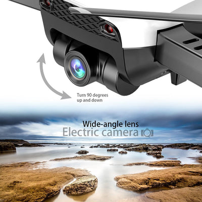 Dron Profesional Dual Cámara 4 Ejes Plegable con Control Remoto - Image 9