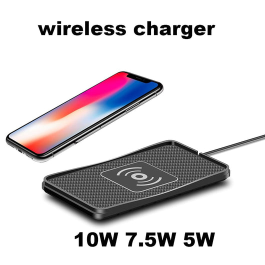 Cargador Inalámbrico Antideslizante para Auto Compatible con Apple - Image 13