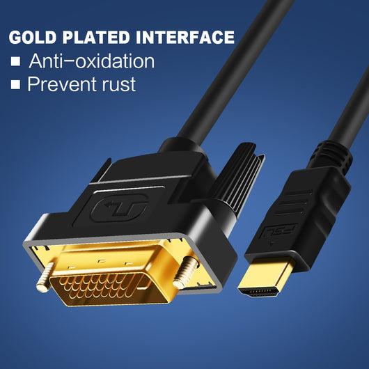 Adaptador DVI Macho a Hembra Chapado en Oro - Image 11