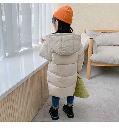 Chaqueta Acolchada de Plumón Infantil Larga - Image 14