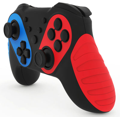 Control Inalámbrico Bluetooth Rojo y Azul para Videojuegos - Image 8