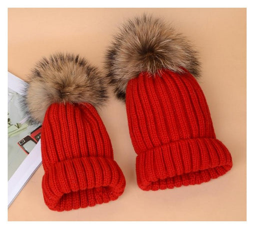 Gorro Infantil de Lana con Pompón para Otoño e Invierno - Image 30