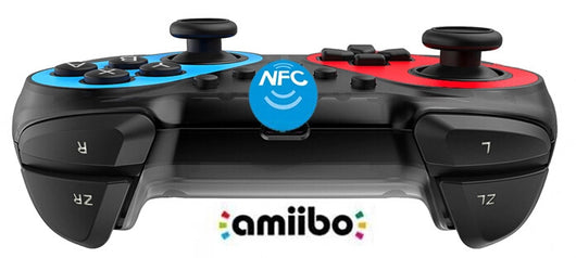 Control Inalámbrico Bluetooth Rojo y Azul para Videojuegos - Image 12