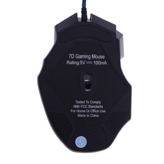 Ratón Gaming Óptico 5500DPI con Retroiluminación LED 7 Colores - 7 Botones Programables - Image 18