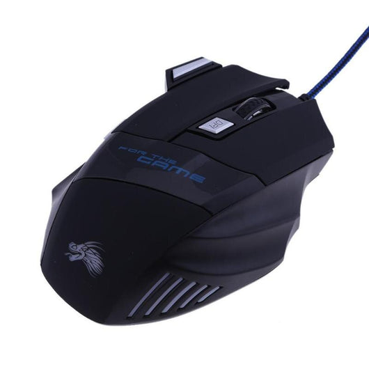 Ratón Gaming Óptico 5500DPI con Retroiluminación LED 7 Colores - 7 Botones Programables - Image 19