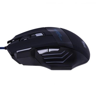 Ratón Gaming Óptico 5500DPI con Retroiluminación LED 7 Colores - 7 Botones Programables - Image 21