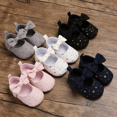 Zapatos de Princesa para Bebé Niña 0-1 Año - Antideslizantes con Diseño de Estrella - Image 6