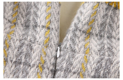 Vestido de Niña Cuadrille Acolchado para Otoño e Invierno - Image 14