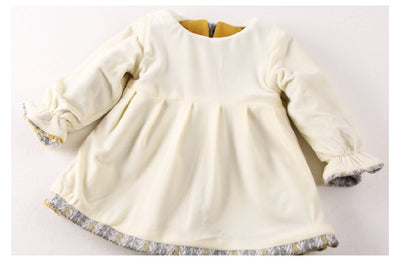 Vestido de Niña Cuadrille Acolchado para Otoño e Invierno - Image 15
