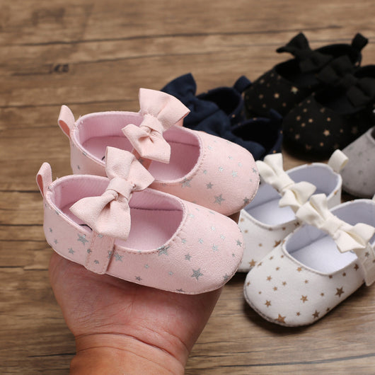 Zapatos de Princesa para Bebé Niña 0-1 Año - Antideslizantes con Diseño de Estrella - Image 9