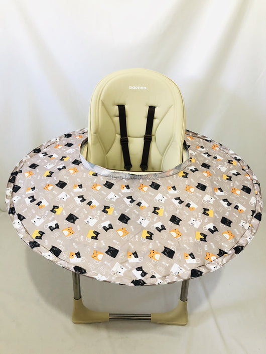 Silla de Comedor Plegable para Niños con Tapete Portátil - Image 2