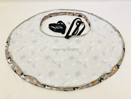 Silla de Comedor Plegable para Niños con Tapete Portátil - Image 4