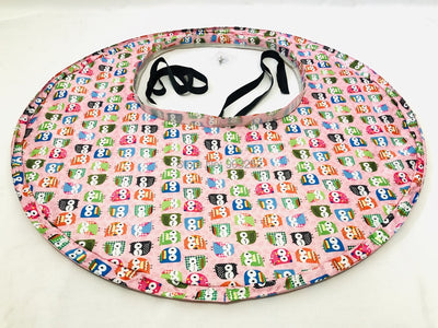 Silla de Comedor Plegable para Niños con Tapete Portátil - Image 6