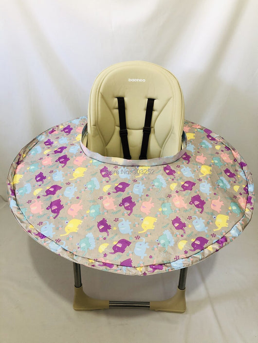Silla de Comedor Plegable para Niños con Tapete Portátil - Image 8