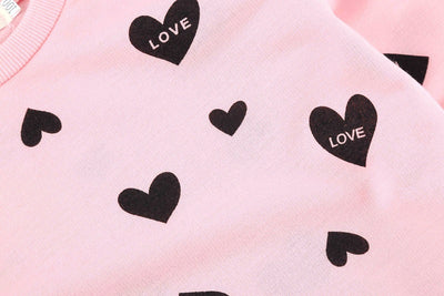 Vestidos Suéter Falso Doble Manga Larga para Niñas - Image 16