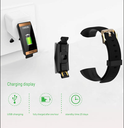 Pulsera Deportiva Inteligente Resistente al Agua con Pantalla a Color - Image 15