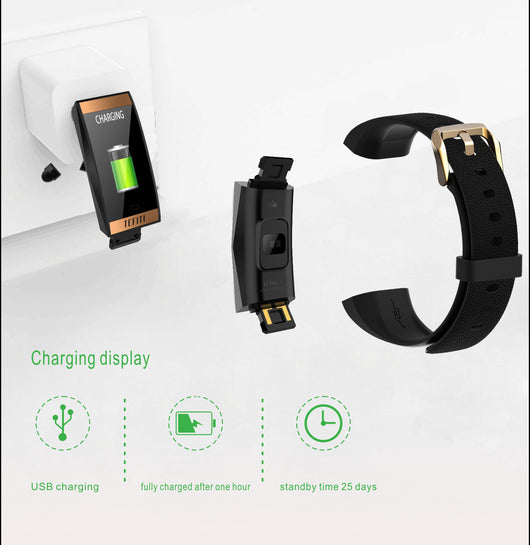 Pulsera Deportiva Inteligente Resistente al Agua con Pantalla a Color - Image 15