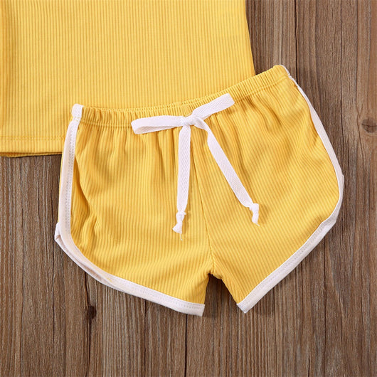 Conjunto Deportivo Dos Piezas: Playera y Shorts con Mangas Voladoras - Image 7