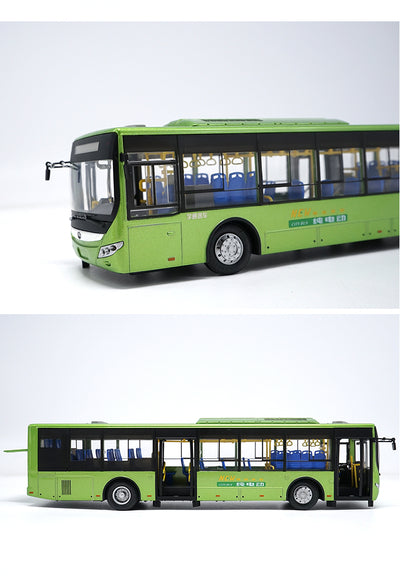 Autobús Eléctrico YuTong E12 - Modelo Diecast Metal Coleccionable - Image 9