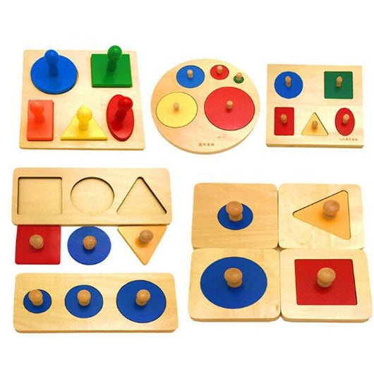 Juguete Educativo de Madera con Paneles Geométricos para Desarrollo Cognitivo - Image 7